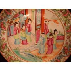 C.1820 CHINESE EXPORT ROSE MANDARIN DINNER #1472713