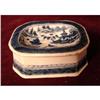 Image 1 : C.1840 CHINESE EXPORT BLUE CANTON MASTER SALT #1472714