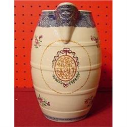 CHINESE EXPORT  FAMILLE ROSE CIDER JUG #1472716