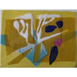 Jessica Stockholder Mixed Media Print Signed #1472811