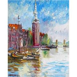 "Tower of Crying" oil in impressionism style #1472839