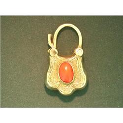 Antique Coral Memory Locket 9k Y Gold #1472853