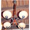 Image 1 : Art  Deco 4 L chandelier #1473496