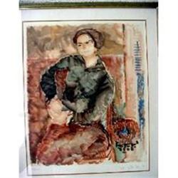 JUDAICA -original signed lithograph Stematsky #1473586