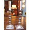 Stunning German Sterling Silver Candlesticks #1483115