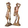 Pair of Hand-Carved Statues from New Orleans #1483123