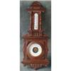 Image 1 : GERMAN Barometer Thermometer ANTIQUE 1900 #1483386