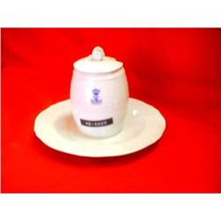 UNUSUAL MEISSEN MUSTARD JAR #1483437