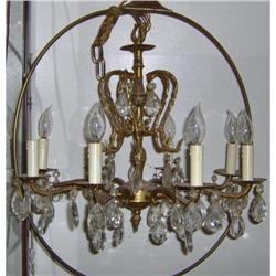 Vintage 1910s-1920s Fancy 3-Tiered Crystal #1483443