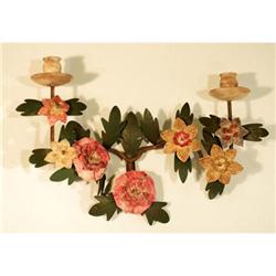 A 840 19th Century Tole Sconce #1483449