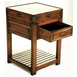 A 814 Oak Island With White Stone Top Inset #1483464