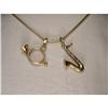 14K Gold Saxophone Horn Instruments Charms #1483476