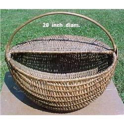 20 In.Buttocks Basket Halftop Antique Rarity   #1483482