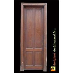 Interior solid single wooden door #1483495