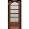 Single french door with beveled glass #1483496