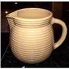 Western Stoneware Ribbed Pitcher #1483498