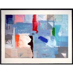 LYNN ELTON BAKER HAND SIGNED SERIOLITHOGRAPH #1483515