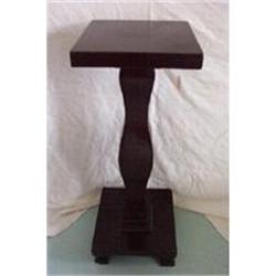 Table Stand Fern Mahogany Original Finish 4 #1483527