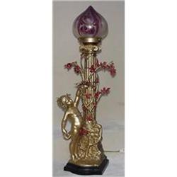 White Metal Lamp SKU 4397 #1483540