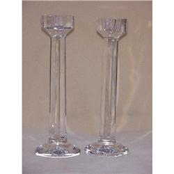 Kosta Crystal Candlesticks Sku2941 #1483550