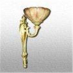 A pair of alabaster and bronze sconces #1483560
