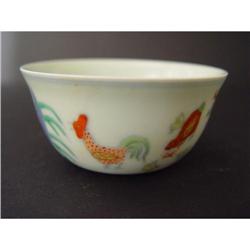 Chinese Famille Rose porcelain Small chook Bowl#1483574