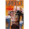 Original TWA Greece  Columns Poster by Klein #1483637