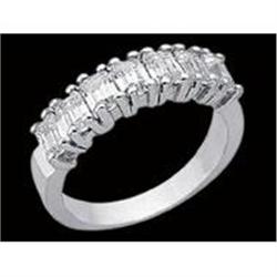 1.75 carat diamond PLATINUM emerald cut wedding#1483671