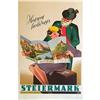 Image 1 : ORIGINAL 50s AUSTRIA TRAVEL POSTER  #1483725