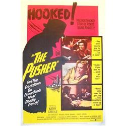 ORIGINAL '58 ANTI-DRUG CULT MOVIE POSTER #1483726