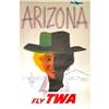 OR. 60s-70s BRIGGS TWA ARIZONA TRAVEL POSTER #1483727