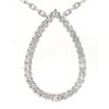 0.70 carats Diamond Pear Pendant with chain #1496660