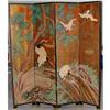 Image 1 : Amazing Hand-Painted Lacquered Four Panel #1496692