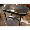 Image 1 : Napoleon III Ebonized Desk with Brass Inlay #1496822