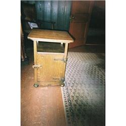 Antique Mission Smoking Stand Cabinet #1496838