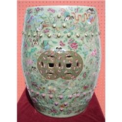 CHINESE EXPORT GARDEN SEAT #1496844