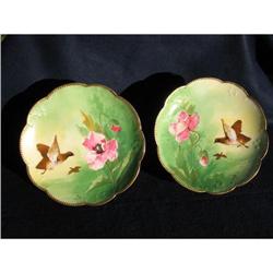 LIMOGES   HAND PAINTED PLATES #1496995