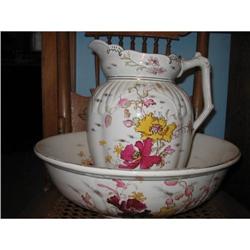 ENGLISH  WASHBOWL AND PITCHER #1497001