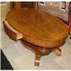 Image 1 : Super Quarter Sewn Oak Coffee Table with #1497452