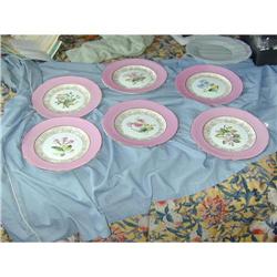 SET OF 6  EARLY STAFFORDSHIRE PLATES #1497503