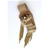 Image 1 : Victorian gold mesh bracelet with fringes #1497509