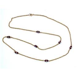 Victorian link-in link Chain Necklace #1497524