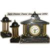 Image 1 : Japy Freres Mantle Garniture-Clock #1497585