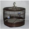 Image 1 : Chinese Tielimu Round Decorative Bird Cage  #1497669