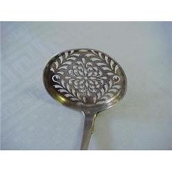 Lovely Victorian ORNATE SUGAR SIFTER Spoon #1497686