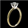 Image 3 : 1 ctw Certified Quality Diamond Engagment Ring 10k Yellow Gold - REF-124G4W