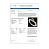 Image 4 : 1.03 ctw Intense Fancy Yellow Diamond Art Deco Ring 18k White Gold - REF-154F5M