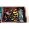 Image 2 : Four brown parts bins with contents