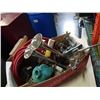 Image 2 : Box of an airline, air horn, boat throttle and more