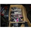 Image 2 : BOX OF DIGITAL CAMERAS AND WOOD BOX OF DIGITAL CAMERA BATTERY CHARGERS IPHONE DOCK SPEAKER SYSTEM